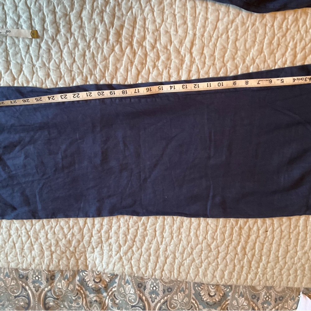 Michael Stars Blue Linen Pants Large - Picture 8 of 8